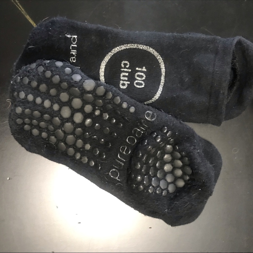 Pure barre 100 club socks